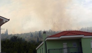 Incêndios mantém peregrinos longe da montanha da cruz