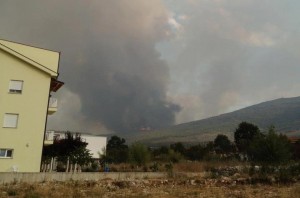 Queimadas não são incomuns durante o verão quente de Medjugorje. Em 31 de agosto, uma deles forçou o vidente Ivan Dragicevic mover a planejada aparição de fora de sua capela para dentro da capela.