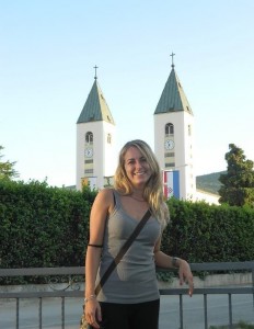 Elena Artioli em Medjugorje