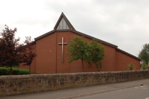 Igreja de São João Batista, em Motherwell, Escócia, onde Ivan falou e teve duas aparições