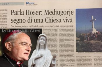 Visitador Vaticano: “Medjugorje não é mais um lugar suspeito, mas é o sinal de uma Igreja Viva !!!”