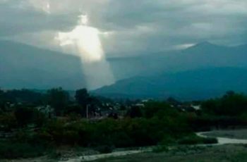 Foto de Jesus no Céu da Argentina viraliza e corre o mundo !!!